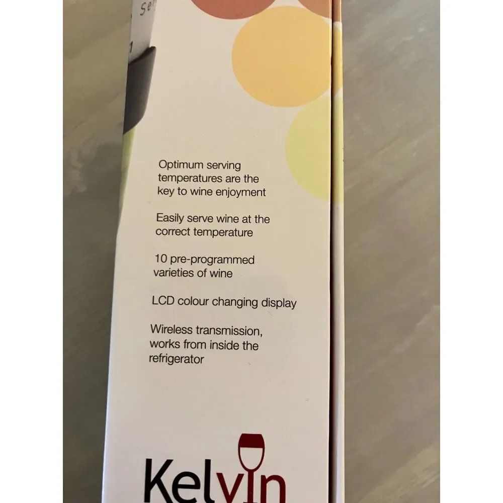 Kelvin Duo wine thermometer